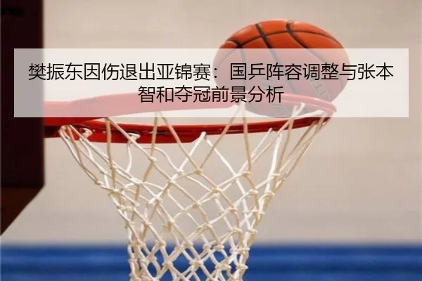 樊振东因伤退出亚锦赛：国乒阵容调整与张本智和夺冠前景分析